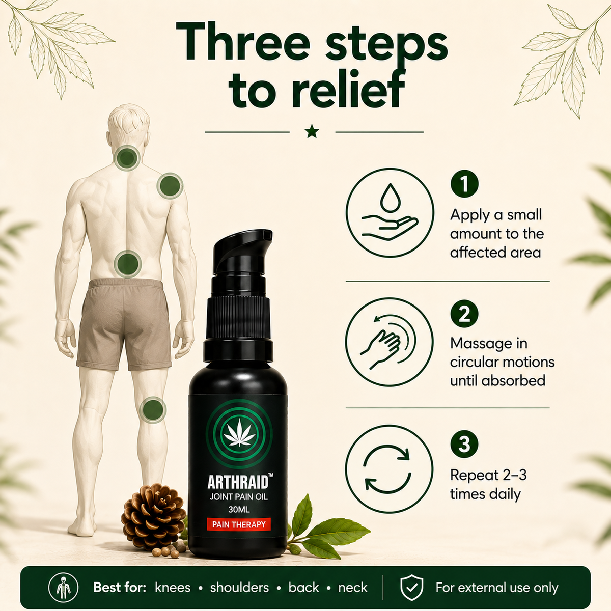 Arthraid Ayurvedic Joint & Muscle Oil