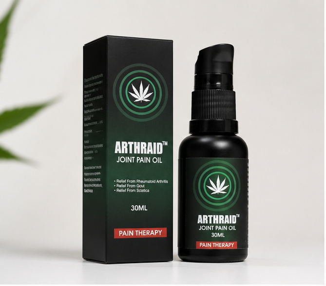 Arthraid Pain Relief Oil – Ayurvedic Joint & Muscle Oil with Wintergreen, Eucalyptus & Pine