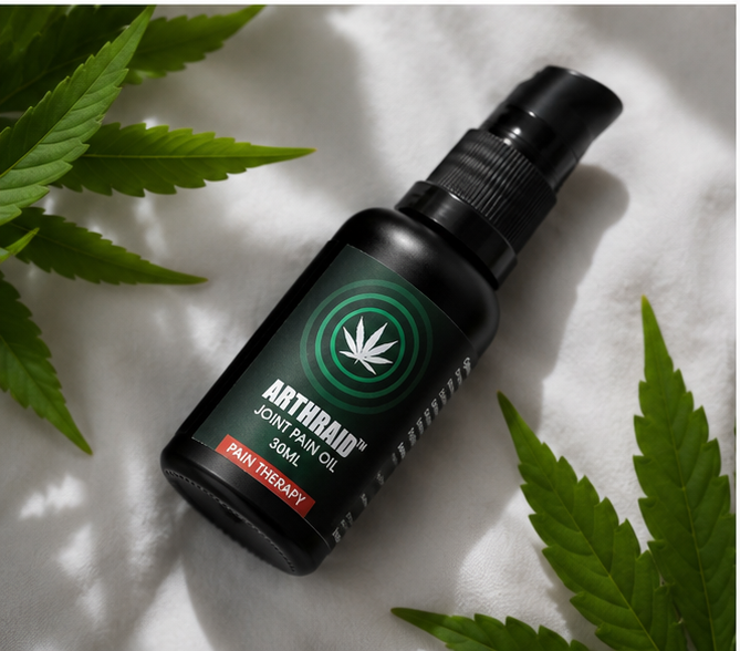 Arthraid Pain Relief Oil – Ayurvedic Joint & Muscle Oil with Wintergreen, Eucalyptus & Pine