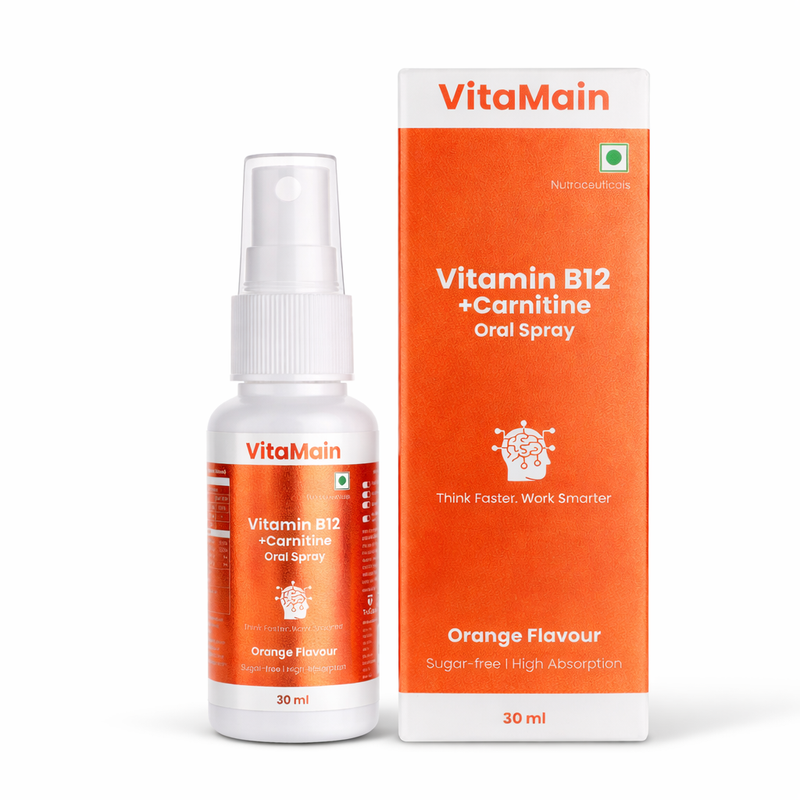 Vitamin B12 + Carnitine Oral Spray ( 30ml)