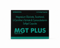 MGT PLUS Softgels – Magnesium Glycinate, B12, L‑Carnitine & Tocotrienol | Muscle, Nerve & Energy Support